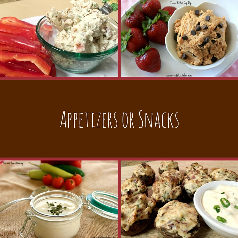Appetizers or Snacks
