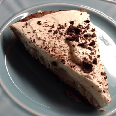 Mocha Cheesecake Cookie Pie