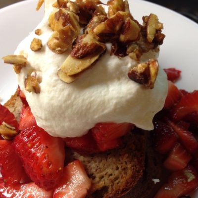 Strawberry Almond Shortcake