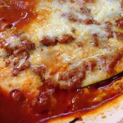 Zucchini Cheesy Lasagna Casserole