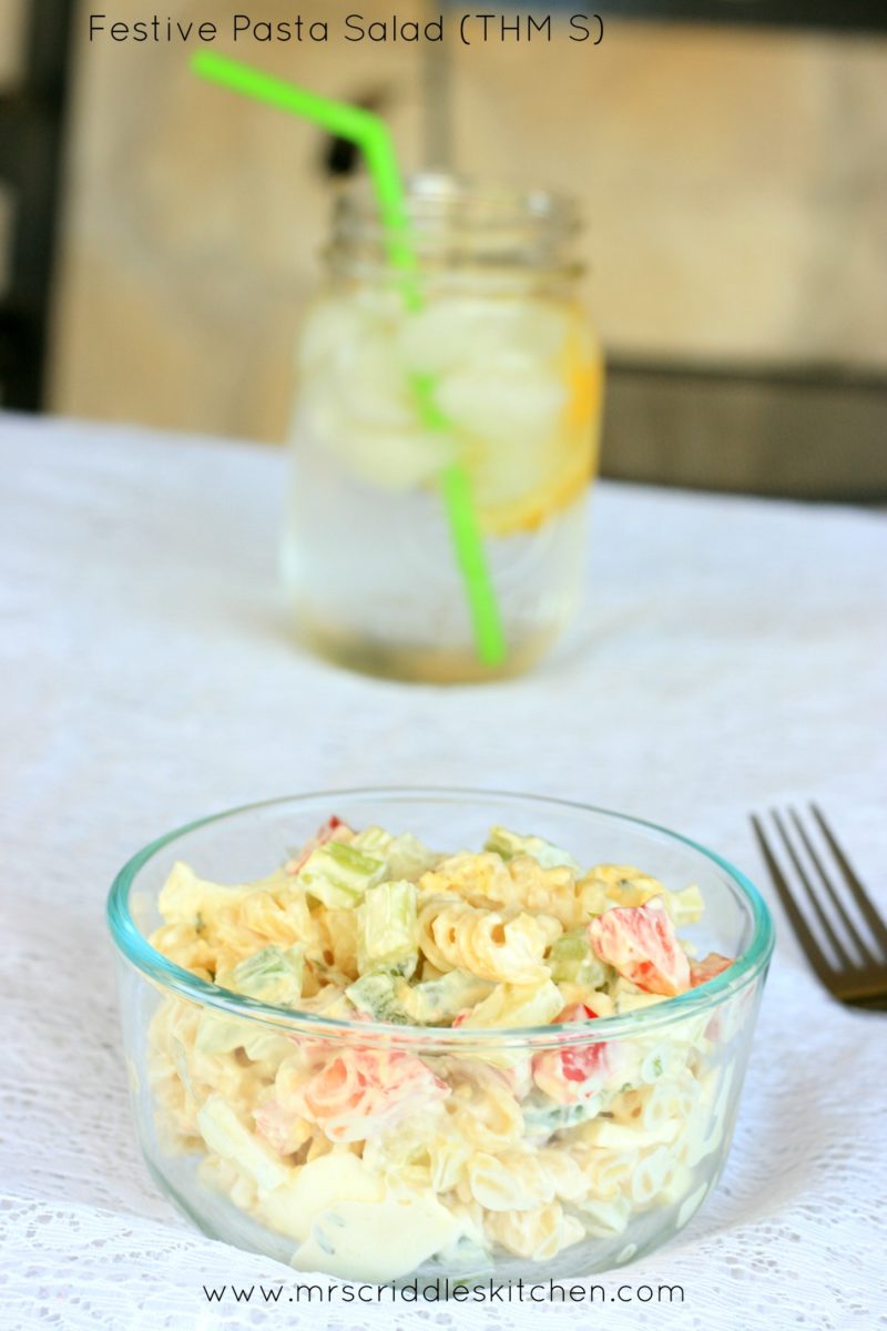 Festive Pasta Salad (S) - Mrs. Criddles Kitchen