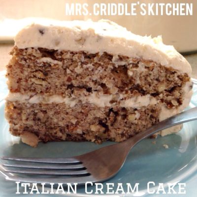 Italian Cream Cake