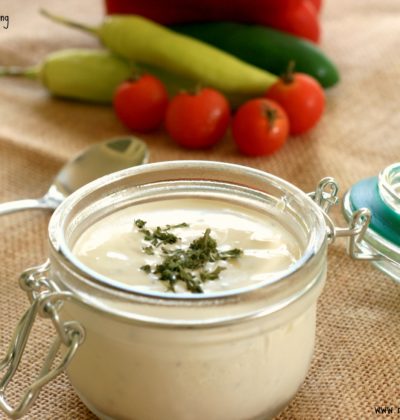 A Homemade Ranch that is easy and THM approved!