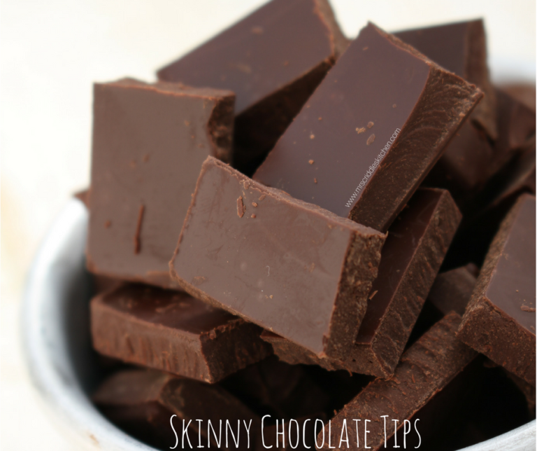 Skinny Chocolate Tips - Mrs. Criddles Kitchen